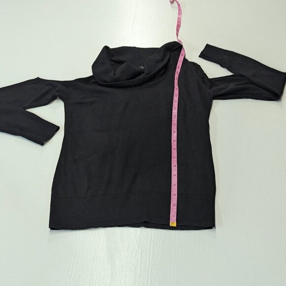 Armani Exchange Black Size Small Cowl Neck Sweater - Picture 7 of 9